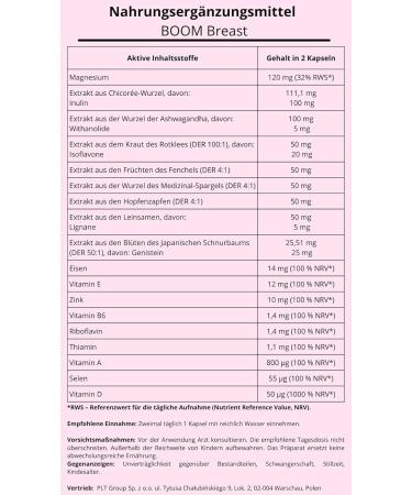  Skoczylas BoomBreast - Dietary Supplement 60 Capsules (2) - Buy Online on GoSupps.com