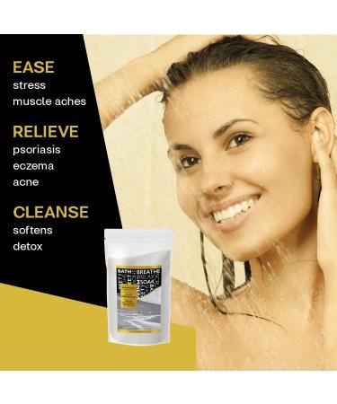 Aromasong 100% Pure Dead Sea Salt (5 LB) Infused with Lavender Essential Oil - Bath Soak for Tired Muscles & Skin Issues - Buy Online on GoSupps.com