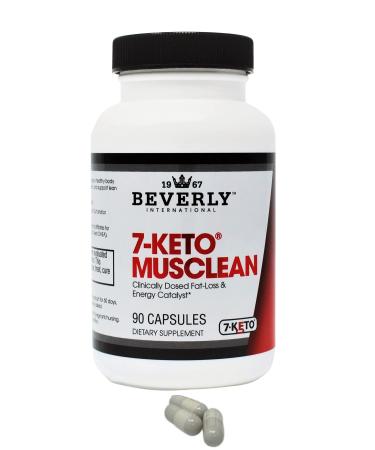 7-KETO Musclean. Lose up to 3X as Much Body Fat Without Losing Muscle Tone. Potent Thermogenic DIET Pill for Men & Women. Boost Fat-Burning Metabolism. KETO DIET - Reduce overeating. 90 caps 90 Count (Pack of 1)