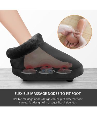 Snailax Foot Massager with Heat - Shiatsu Feet Massager Machine for Men | Kneading Foot Warmer for Plantar Fasciitis | Washable Cover | Fits All Foot Sizes - Buy Online on GoSupps.com