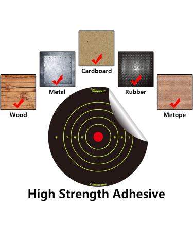 Highwild 8 Splatter Shot Paper Targets - Bright Yellow Burst - 25 Pack - Buy Online on GoSupps.com