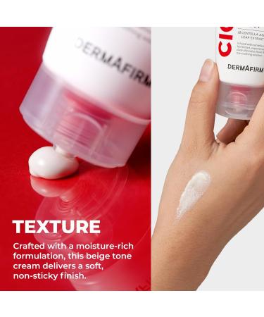 DERMAFIRM CICA AC Tone Up Cream 1.69 oz | Centella Asiatica Face Cream for Dry & Sensitive Skin | Korean Skincare Beauty Product Facial Moisturizer | K Beauty Skin Care Tone Up Cream for Women & Men - Buy Online on GoSupps.com