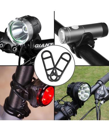 Teokantz 10-Piece Bicycle Light Rubber Bands - Elastic Silicone Tape for LED Bike Lights Flashlights & GPS Speakers - Buy Online on GoSupps.com