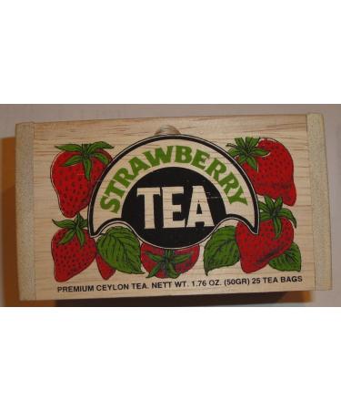 Metropolitan Tea Company Strawberry 30 Foil Wrapped Tea Bags