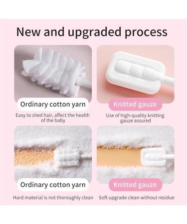 Neamou Baby Gauze Tongue Cleaner - 30pcs Portable Toothbrush for Dental Care & Teething Relief - Buy Online on GoSupps.com