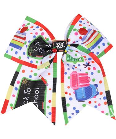 Bow Hair Clips for Girls - Back to School Girls Hair Barrettes Chic Hair Accessories Portable Barrettes for Students - Buy Online on GoSupps.com