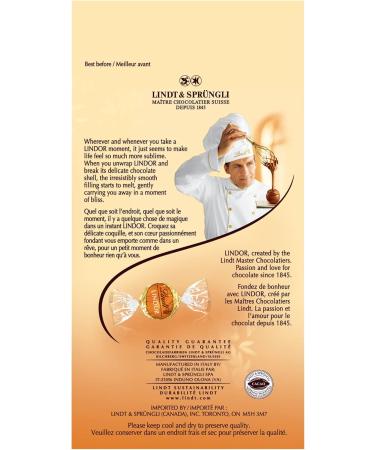 LINDT LINDOR Dulce De Leche Milk Chocolate Truffles 150g Gram Bag Limited Edition Individually Wrapped Chocolate Christmas Chocolate Stocking Stuffer - Buy Online on GoSupps.com