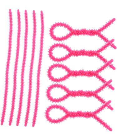 Healeved 50 Pcs Perm Tools Spiral Perm Rod for Long Hair Perm Rods for Curling Spiral Hair Rods 15.00X0.60X0.60CMx5pcs Rosyx5pcs - Buy Online on GoSupps.com