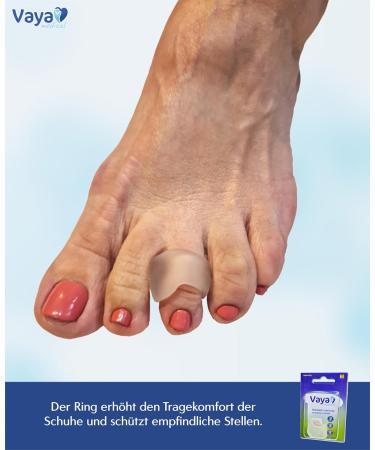 Vaya Medical Toe Protection Ring - SmartGel Polymer Gel Toe Ring 1 Piece - Size MM 1 for Ultimate Comfort - Buy Online on GoSupps.com