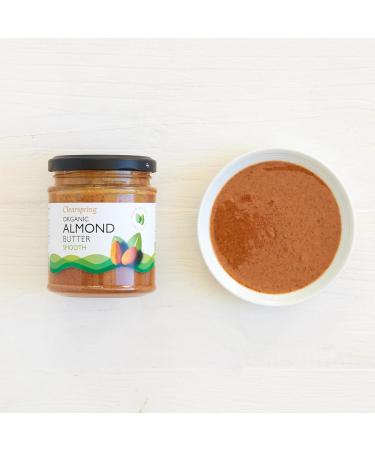 Clearspring Organic Almond Butter - Smooth - 170g - Buy Online on GoSupps.com