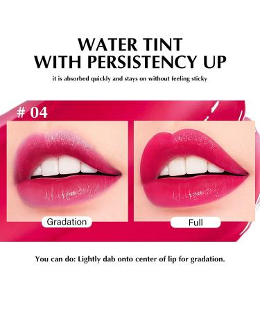 KYDA 4 Colors Lip Tint Stain Set - Long Lasting Velvet Lip Stain, Waterproof & Moisturizing Lipstick - Natural Matte Lip Color Makeup 4pc - Buy Online on GoSupps.com