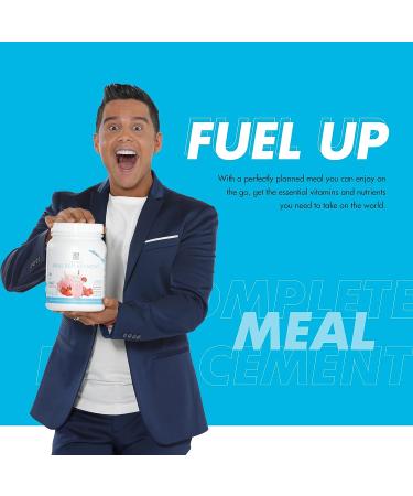 Yes You Can! Complete Meal Replacement Shake - Strawberry - 15 Servings - All-in-One Meal Replacement Protein Powder - Buy Online on GoSupps.com