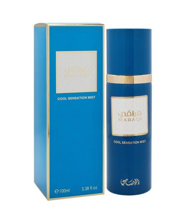 Rasasi Maraqi Cool Sensation Mist for Unisex - Refreshing 3.38 oz Fragrance | International Shipping Available - Buy Online on GoSupps.com