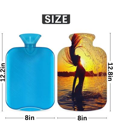 Girls' 2L PVC Heat Bottle for Pain Relief | Heat & Cold Therapy for Cramps Neck Shoulders & Feet - Buy Online on GoSupps.com