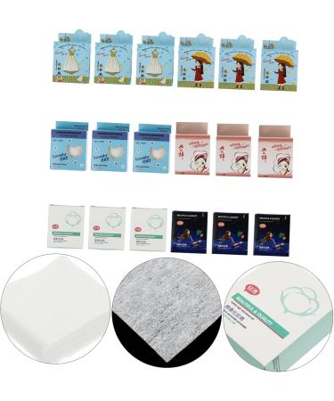 Ipetboom 18boxes Cleansing Cotton Makeup Cotton Pads Cleansing Wipes Wipe Pad Sensitive Wipes Make up Remover Wipes for White Travel Non-woven Fabric Eyelash Facial - Buy Online on GoSupps.com