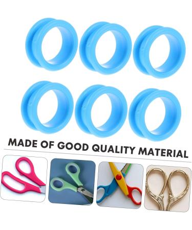 Buy Healeved 6-St Scissor Ring Scissors | Bling Accessories for Pet Grooming | Thumb Ring & Gel Grip - International Shipping Available - Buy Online on GoSupps.com