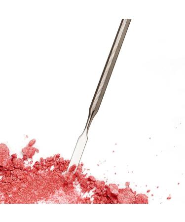 Osinee 2PCS Professional Stainless Steel Makeup Spatula Set - Essential Cosmetic Tools for Eyeshadow Nail Polish Wax & Foundations - Buy Online on GoSupps.com