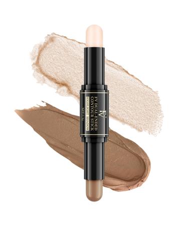 FV Contouring Stick and highlighter long hold waterproof creamy texture easy to fade for light and medium complexions 02 lightmedium