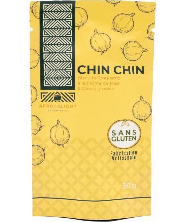 Healthy biscuits with onion flavor gluten-free ideal for diets and homemade CHIN CHIN 300g - Buy Online on GoSupps.com