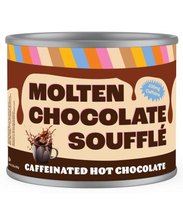 Crazy Cups Chocolat chaud contenant de la caf ine chocolat fondu souffl m lange de cacao chaud substitut de caf de qualit sup rieure poudre de chocolat chaud bidon de 300 ml pour les amateurs Soupe au chocolat fondu 12 g (Lot de 1)
