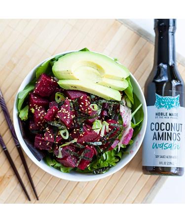 New Primal Coconut Aminos Original - 8 fl oz (237 ml) | Gluten-Free Soy Sauce Alternative - Buy Online on GoSupps.com