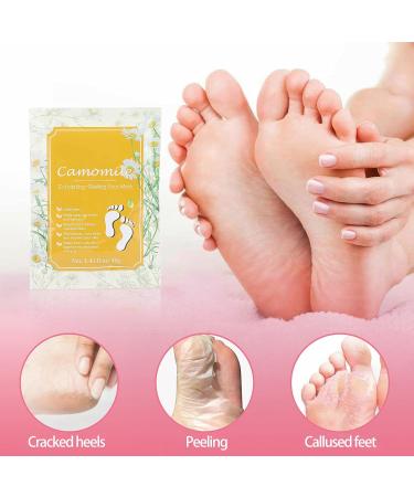 Foot Peeling Mask - Nourishing Treatment for Dry Cracked Skin | 40g Repair & Exfoliate - Buy Online on GoSupps.com