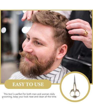 Buy Reusable Stainless Steel Eyebrow Scissors - Multi-Function Beauty Accessory for Eyebrows & Nose Hair | International Shipping Available - Buy Online on GoSupps.com