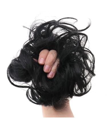 Create Idea 2-Piece Black Hair Ties for Updos Curly & Messy Hair Perfect for Weddings Parties & Evening Events - Buy Online on GoSupps.com