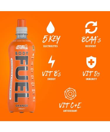Applied Nutrition BodyFuel Electrolyte Water - Rocket Ice Lolly Flavor (12 x 500ml) - Buy Online on GoSupps.com