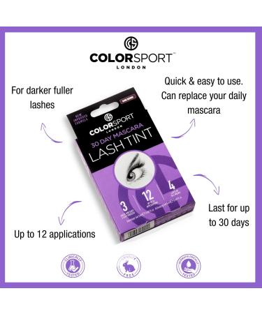Colorsport 30 Day Mascara in Dark Brown - Long Lasting Formula | Shop Now - Buy Online on GoSupps.com