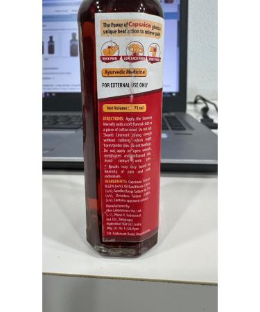 Sloan's Liniment (70ml) 100% Ayurvedic Safe & Effective Formula - Buy Online on GoSupps.com