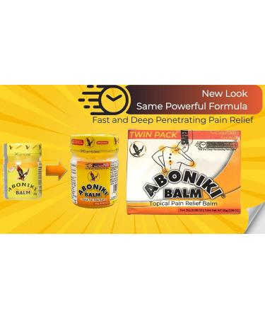 Aboniki Balm (4 Jars) - Powerful Pain Relief for Muscles & Joints. Soothes Aches & Pains, Deep Heat Comfort - Buy Online on GoSupps.com