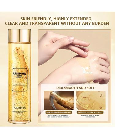 Ginseng Essence Anti-Wrinkle Serum - Moisturizing and Firming Essential Oil with Ginseng Extract Herbal Ginseng Anti-aging Essence Reduces Fine Lines and Wrinkles Smoothes Skin 4.23 Fl Oz - Buy Online on GoSupps.com