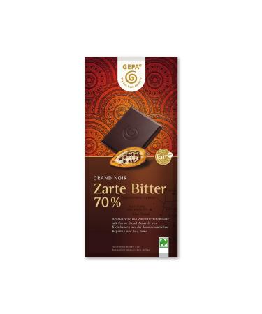 GEPA GEPA Organic Large Dark 70% Cocoa (5 x 100g)