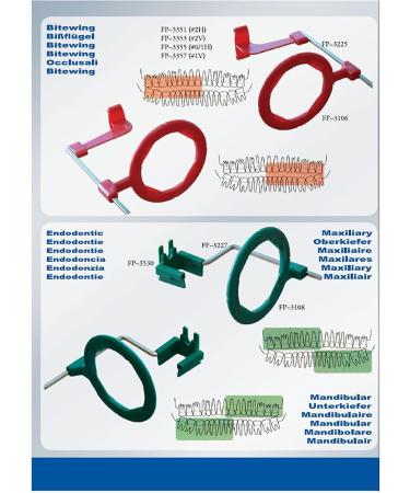 Lmeili Dental X-Ray Film Positioning System | Multi-Colored Dentalabor X-Ray Kit | Precision Position Holders & Dental Tools - Buy Online on GoSupps.com