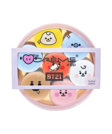 The Cr me Shop | BT21 Baby Macaron Lip Balm Complete Collection (Set of 7)