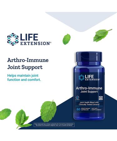 Life Extension Arthro-Immune Joint Support - 60 Vegetarian Capsules for Optimal Joint Health - Buy Online on GoSupps.com