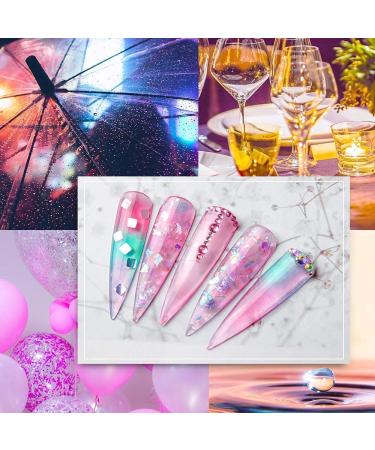 Makartt Jelly Poly Nail Gel - 15ml Green Translucent Builder Gel for Nail Extension and Art - Professional Salon Quality - Buy Online on GoSupps.com