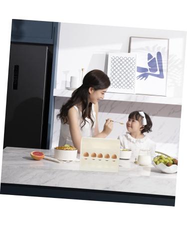 COLLBATH Egg Storage Box Egg Holder for Fridge Eggs Egg Tray Egg Rack Kitchen Egg Container Storage Rack Dog As Shown 25.5X21.5X10CM - Buy Online on GoSupps.com