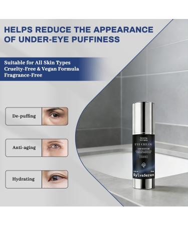 Sylvaseren Eye Repair Cream for Dark Circles and Puffiness Wrinkles Under Eye Cream anti aging for Men & Women with Aloe Jojoba Oil and Centella Asiatica Unscented Daily Wrinkle Cream 1.06 oz - Buy Online on GoSupps.com