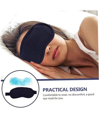 FRCOLOR 1 Set Gel Eye Mask Sleeping Mask Cotton Eye Mask Cold Eye Pads Reusable Eye Mask for Puffy Eyes Sleeping Eye Cover Detachable Eye Cover Sensing Temperature Facial Mask Goggles As Shown 17X9X1CM - Buy Online on GoSupps.com