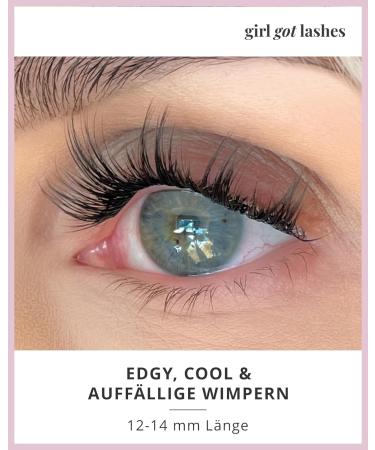 GirlGotLashes Star Gazer Mini Boxes - Vegan Handmade Eyelash Extensions | 5-7 Days Hold 1 Pair of Fake Lashes for Home Use - Buy Online on GoSupps.com