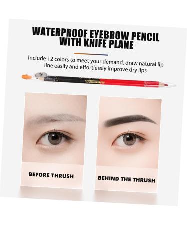 FRCOLOR 36 pcs lip liner eyeliner makeup pencil eyebrow liner eyebrow pencil eyeliner pen lipstick pencil - Buy Online on GoSupps.com