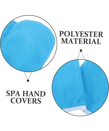 1paire Cire De Paraffine Pour Soins Des Mains Mitaines R utilisables Pour Spa Chaud Confortables Et Ajustables Exp rience De Soin Professionnelle 25.50X15.00X1.00CM Bleu - Buy Online on GoSupps.com