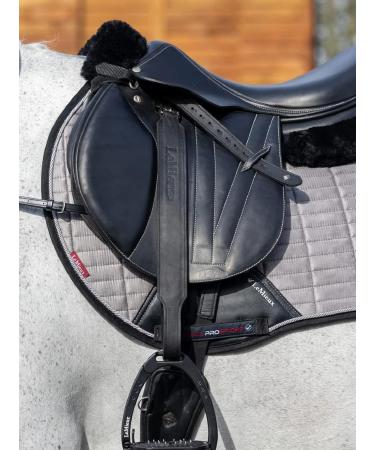 LeMieux Vector Pro Stirrup Leathers Black 145cm - Buy Online on GoSupps.com