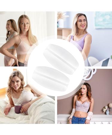 Women Shoulder Pads Adhesive Silicone Shoulder Enhancer Anti-Slip Pads | Adhesive Non-Slip Shoulder Protectors Pads For Lady And Women Party White - Buy Online on GoSupps.com