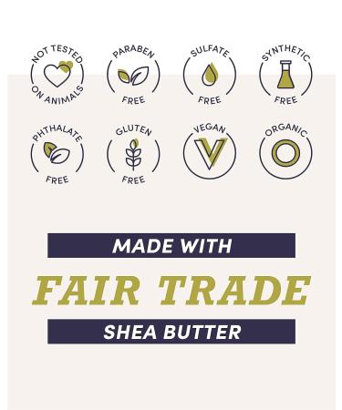 Eu'Genia 100% Pure Unrefined Ghanaian Shea Butter (Grapefruit 2oz) - Premium Moisturizer for Skin & Hair - Buy Online on GoSupps.com