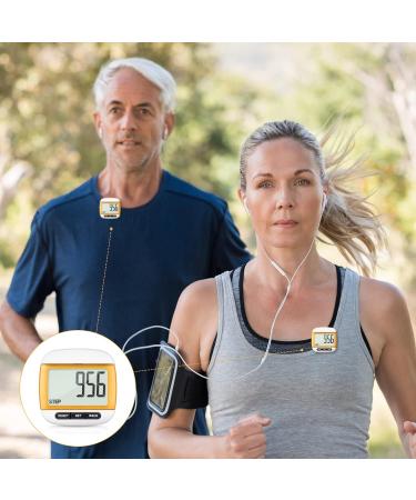 LCD Clip-on Pedometer - Multifunction Step Counter for Seniors, Men, Women & Kids | Walking Distance Tracker for Outdoor Sports & Running - Buy Online on GoSupps.com