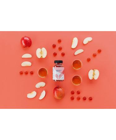 Apple Cider Vinegar Gummies - Weight Management, Digestion, Gut Health Support - Vegan, Gluten-Free, Non-GMO - 60 Gummies - Buy Online on GoSupps.com