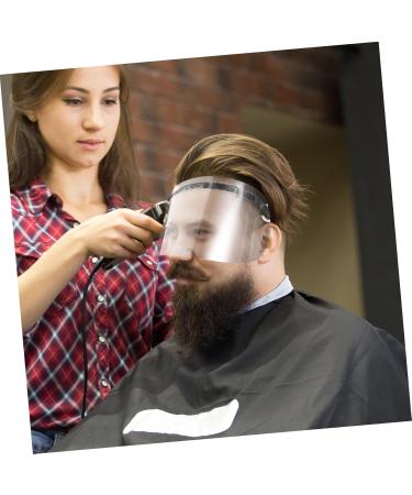 FOMIYES 50pcs Hairdresser Styling Shield Transparent Plastic Facial Protector Salon Haircutting Eye Cover Prevents Hair and Spray from Reaching Eyes - Buy Online on GoSupps.com